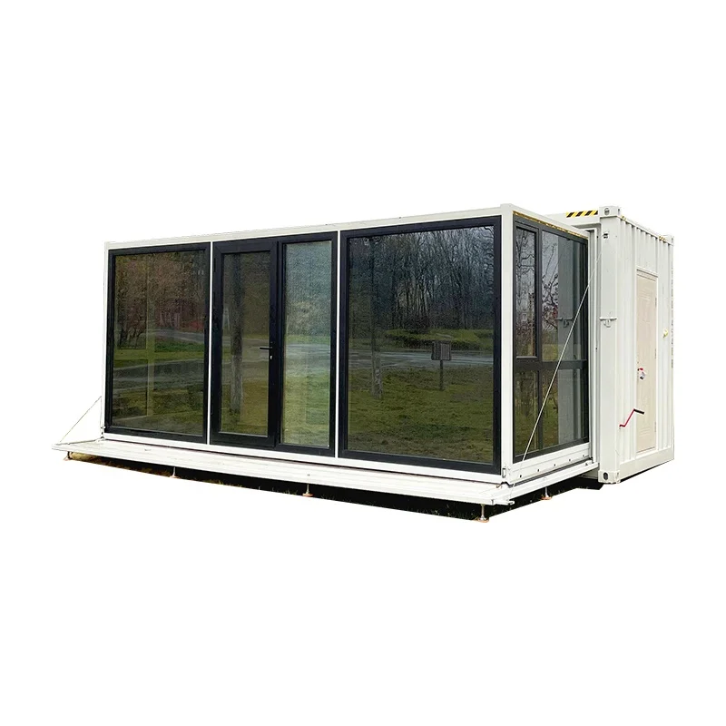 Prefabricated Container House Expandable Pop out Container House for Temporary Outdoor Office Living Use