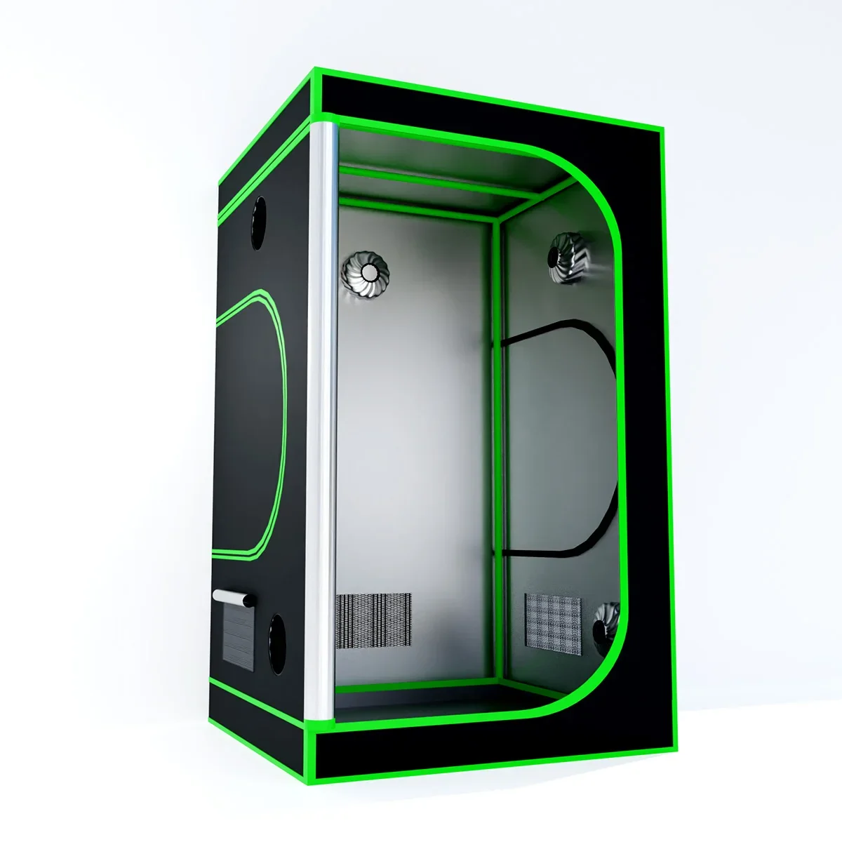 

100*100*200cm Growing Tents Without Window 600D Oxford Mylar Metal Grow Tents For Greenhouse Horticulture