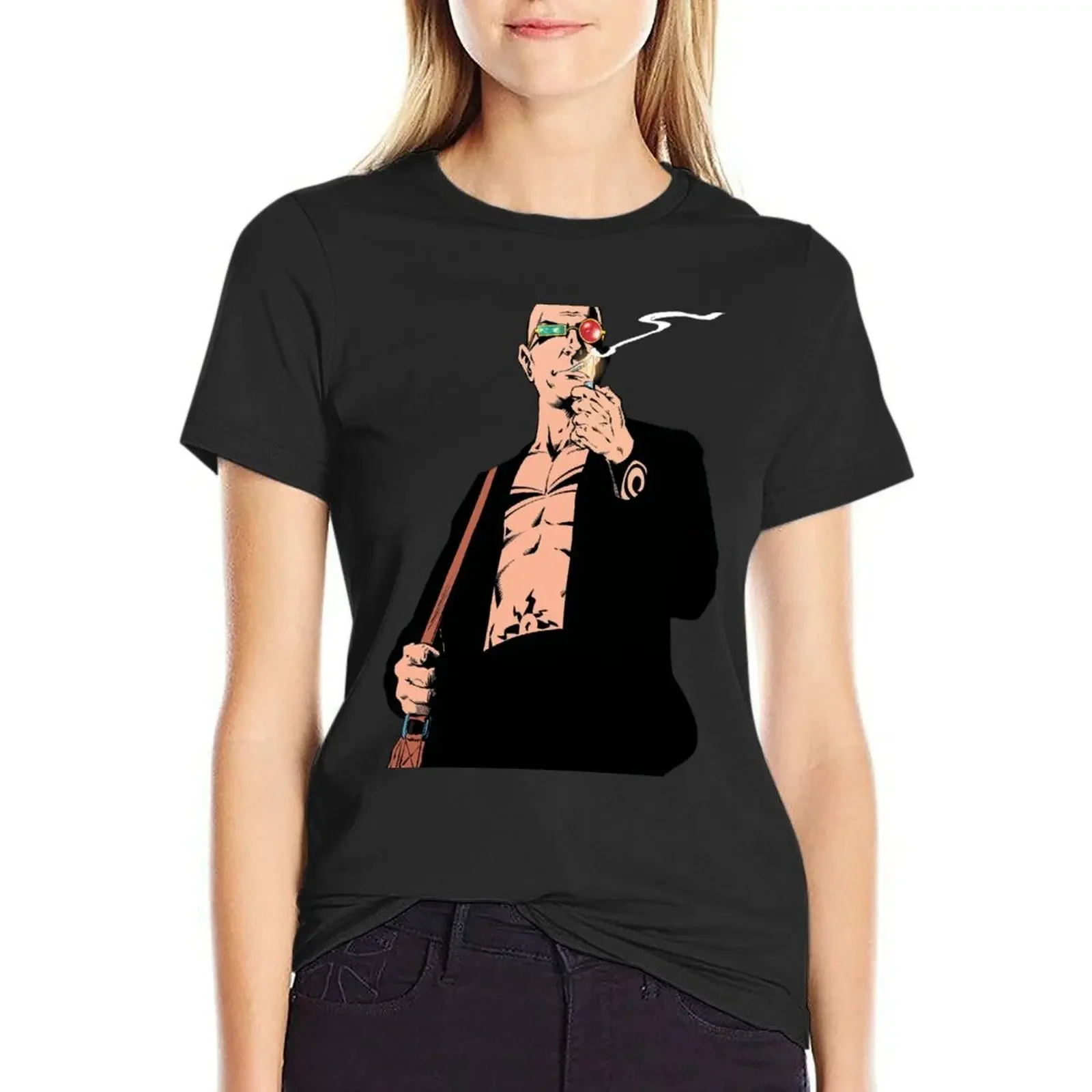 

transmetropolitan,spider jerusalem,spider,warren ellis,comic,vertigo,journalism T-Shirt Blouse kawaii clothes t shirt Women
