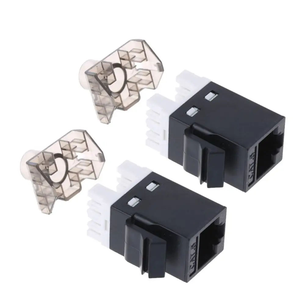 1PC wysokiej jakości CAT6 moduły sieciowe trwałe złącze RJ45 złącze komputerowe