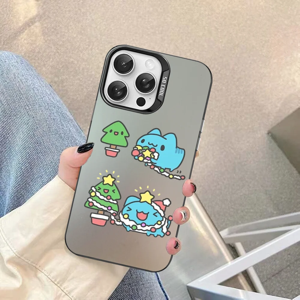 Cute Bugcat Capoo Cartoon Phone Case For IPhone 16 15 14 13 12 11 Pro Max X XR XSMAX 8 7 Plus Matte Shockproof Back Cover