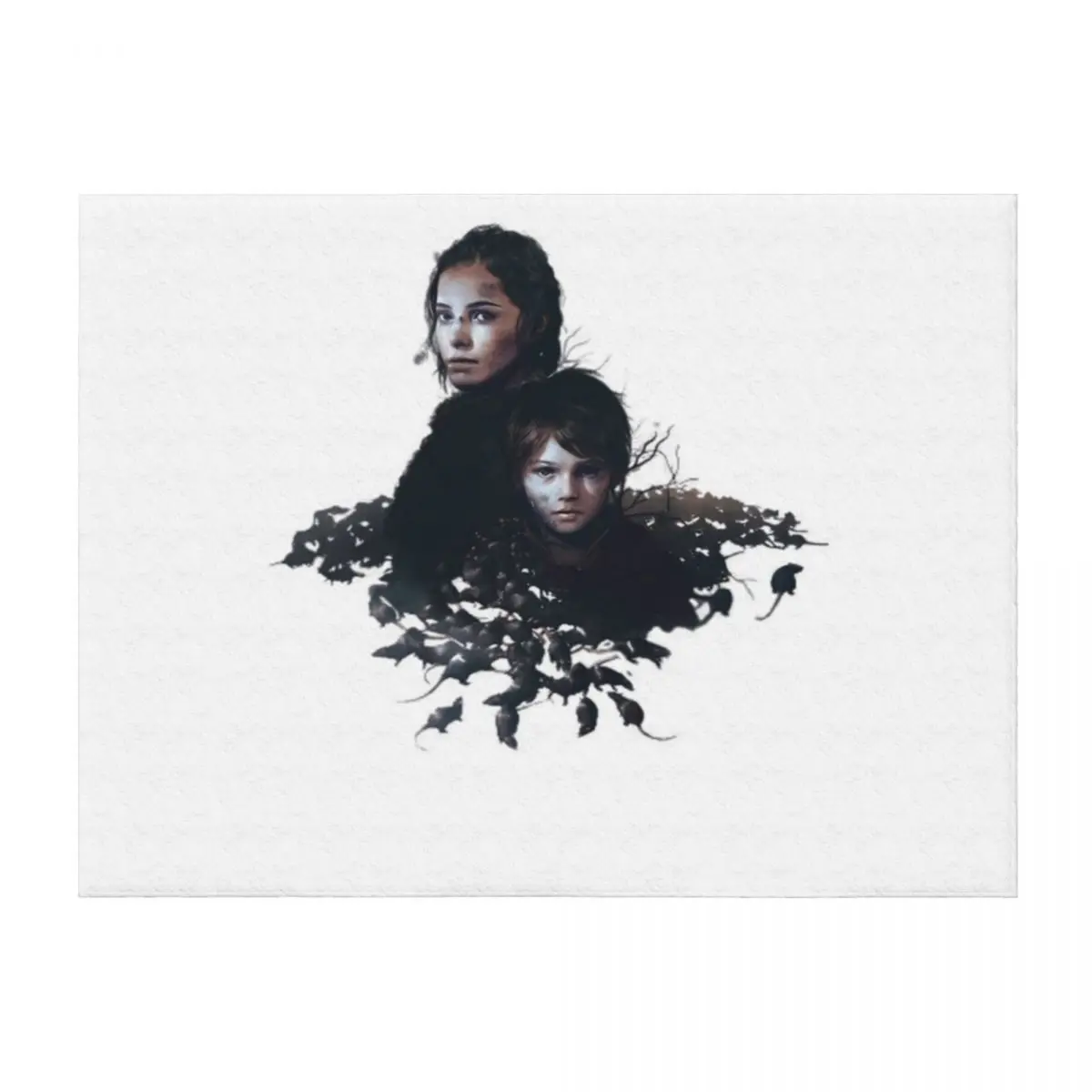 

A Plague Tale Throw Blanket warm for winter Heavy Picnic Soft Plaid Blankets