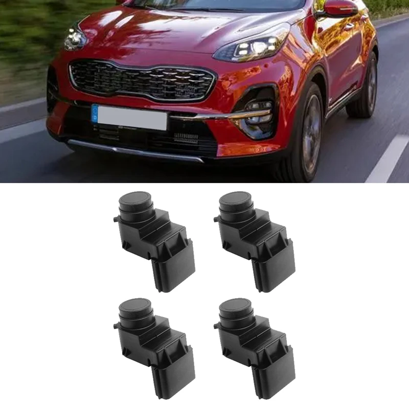 4PCS Radar PDC Parking Sensor 95720-D3000PYW For Hyundai Tucson Sportage Kia Optima Niro Ceed 95720-D9500 16072600049