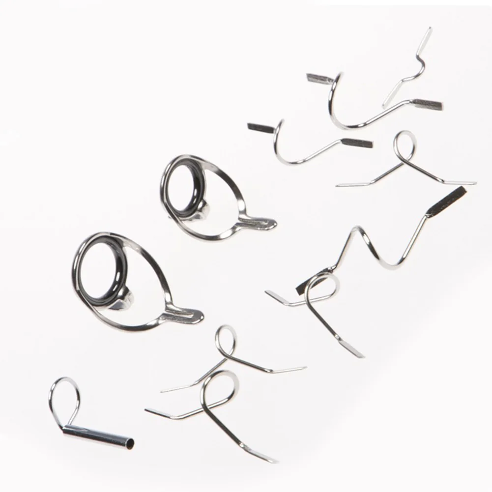 

Fish Repair Kit Fly Fishing Tool Hook Rod Guide Ring Guide Tip Repair Kit Stainless Steel Easy To Store Brand New