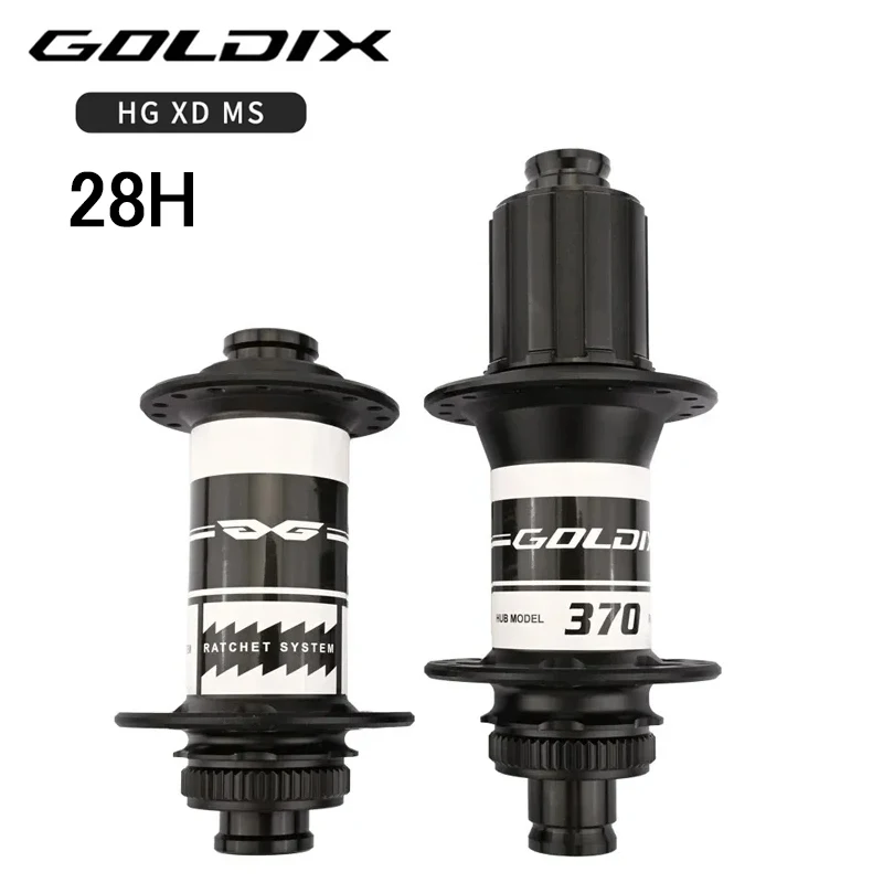 

GOLDIX M370 28H 36T Трещотка с центральным замком Дисковый тормоз J-образные спицы Велосипедная ступица Герметичный подшипник HG/XD/MS Freehub Body BOOST Ступица MTB