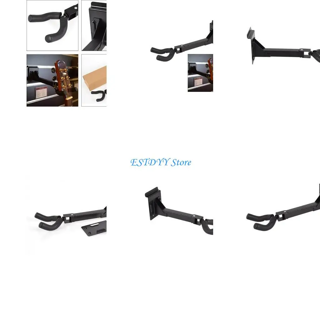 

G6DE Guitar Wall Mount Hanger, Metal Guitar Hanger, Guitar Mount Guitar Wall Hanger, Guitar Holder Stand for Electric Guitar