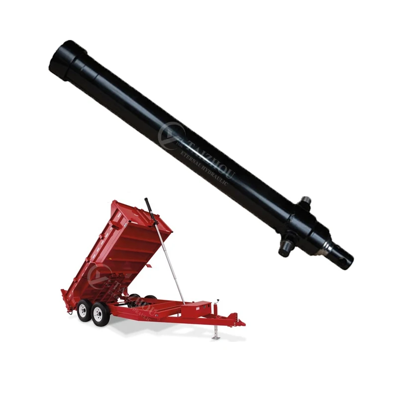 Double Acting 3-9 Stages Lifting Boom Bucket Piston Barrel Assy For Sany Excavator 10 Ton Mini Hydraulic Cylinder