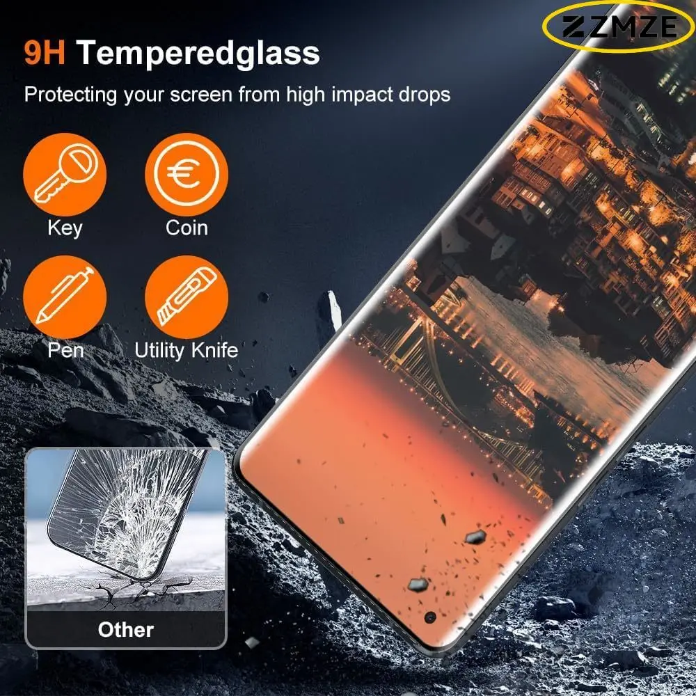 High Definition Tempered Glass for Infinix Zero 30 40 Hot 60 50 40 Pro Note 50 40 Pro Anti-Shatter Screen Protector Glass Film