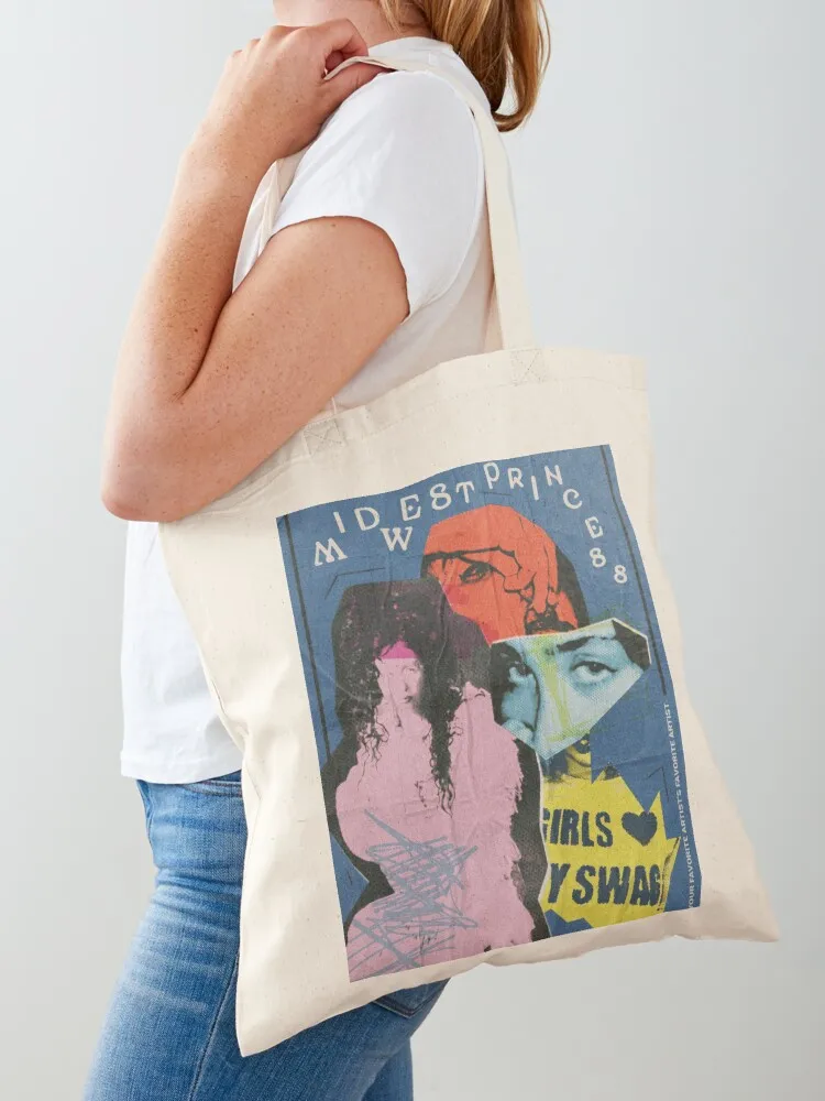 

Midwest Princess Chappel Roan Tote Bag Women's shopper bag tote bag canvas bags luxury women Handbags women