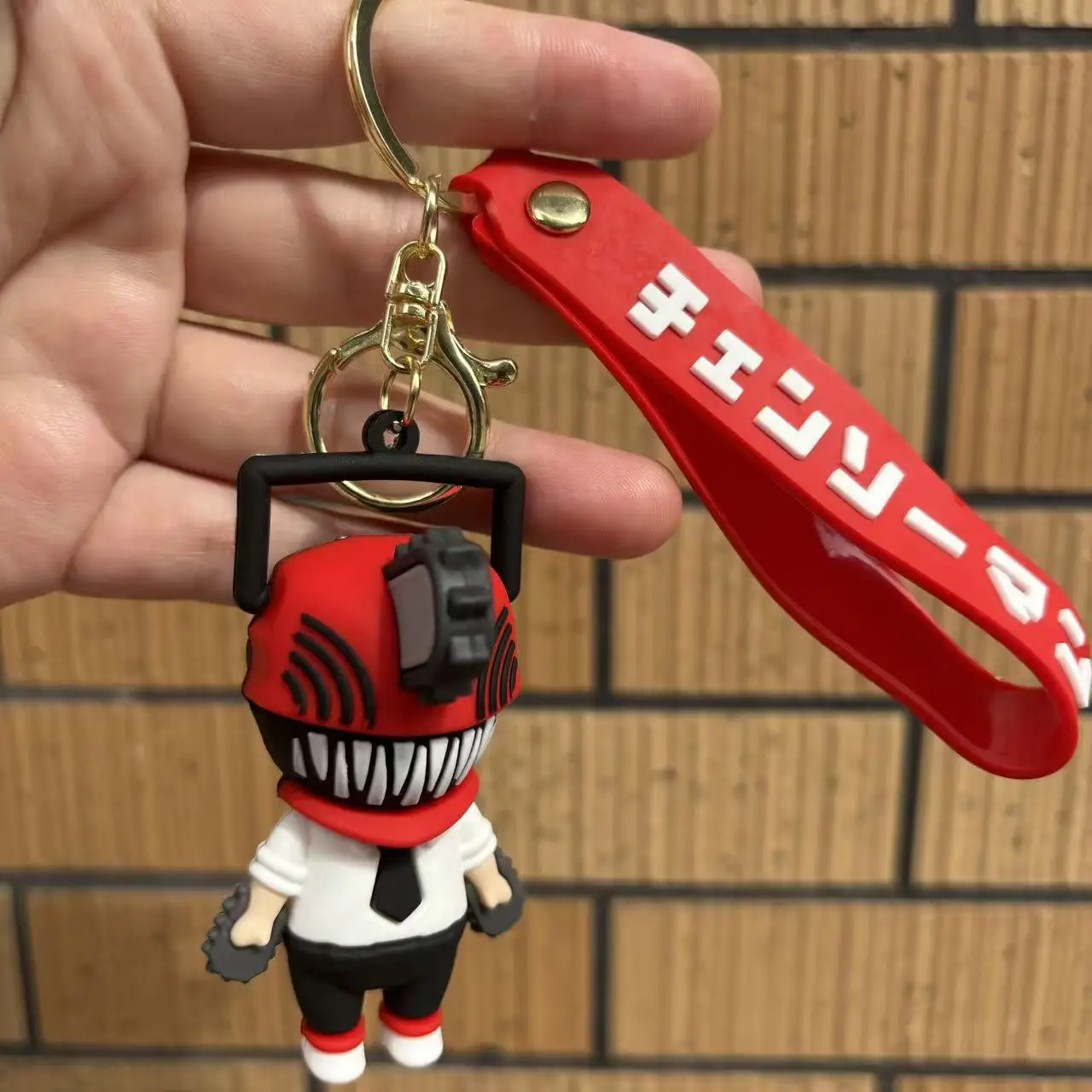 Anime Chainsaw Man Denji Pochita Makima Power Anime Accessories PVC Doll Model Bag Keychain Pendant Cute Kawaii Gift