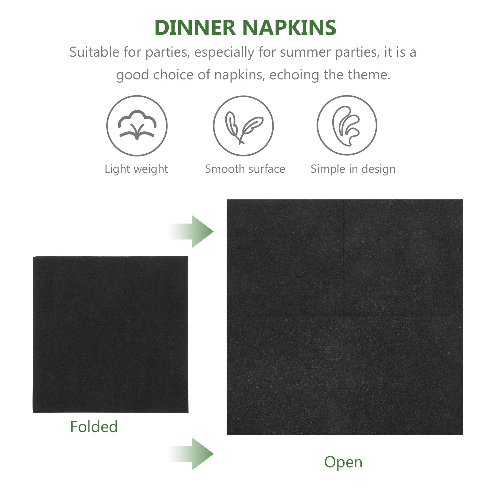 50 Stück staubfreie Einwegservietten für Hochzeit, Party, dekoratives Urlaubszubehör, Hotel-Desktop-Servietten, dekoratives Toilettenpapier