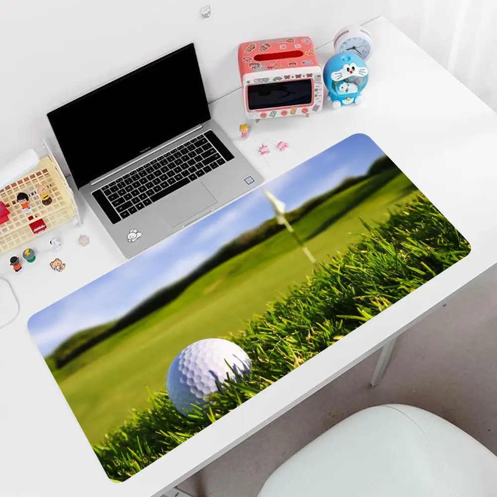 Imagem -05 - Grande Non-slip Borracha Gaming Mouse Pad Desk Mat Tapetes de Teclado de Computador Golfe 900x400 mm Xxl 70x40cm