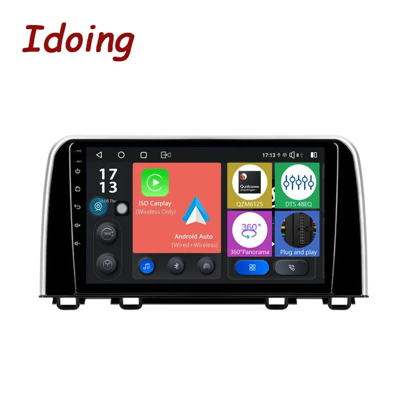 Idoing 9“Car Stereo Android Radio Multimedia Video Player For Honda CRV CR-V 5 RT RW 2016-2018 Navigation GPS Head Unit No 2din