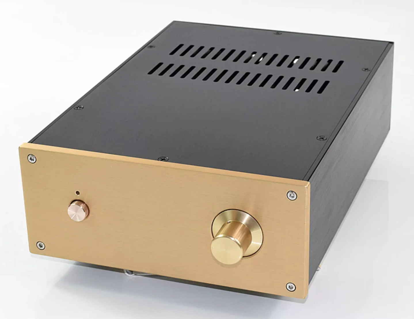

Y.125/（218*92*308mm）Full-aluminum amplifier chassis/Preamp & Power Amp Chassis/DAC amplifier enclosure/Power amplifier cabinet