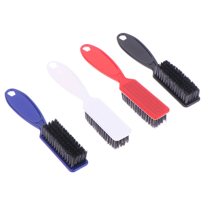 Plastic Handle Cabeleireiro Pente, Escova De Limpeza De Cabelo Macio, Barbeiro Pescoço Duster, Cabelo Quebrado Remover, Ferramentas de Styling