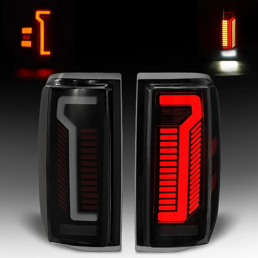 

Последовательные полностью светодиодные задние фонари для Ford F150 2004-2008 годов с динамическим запуском, уникальный привлекательный внешний вид, дым