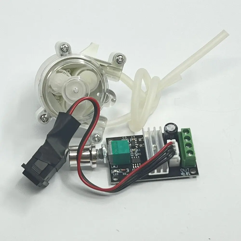 

Микроперистальтический насос постоянного тока 6 В-12 В, мотор-редуктор 500, регулировка дозирования, насос для жидкой воды, обратный направление для лабораторных отбора проб чернил