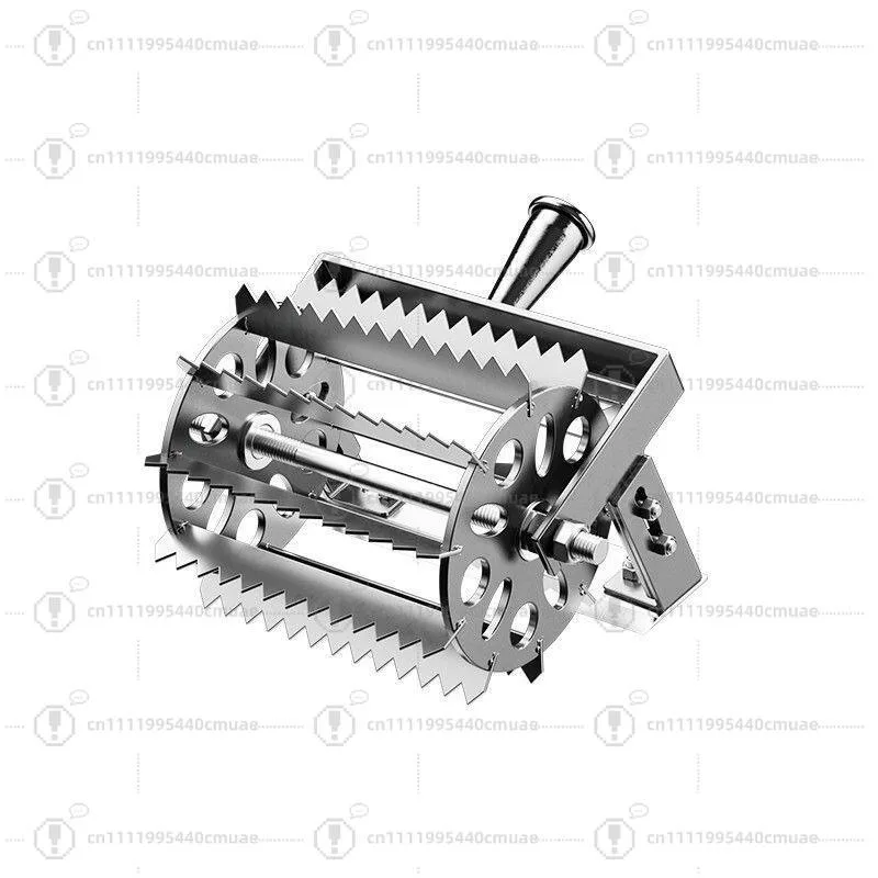 Wheeled weeding artifact tools do not bend over lazy manual weeding and soil loosening machine hand push rolling wheel farmer