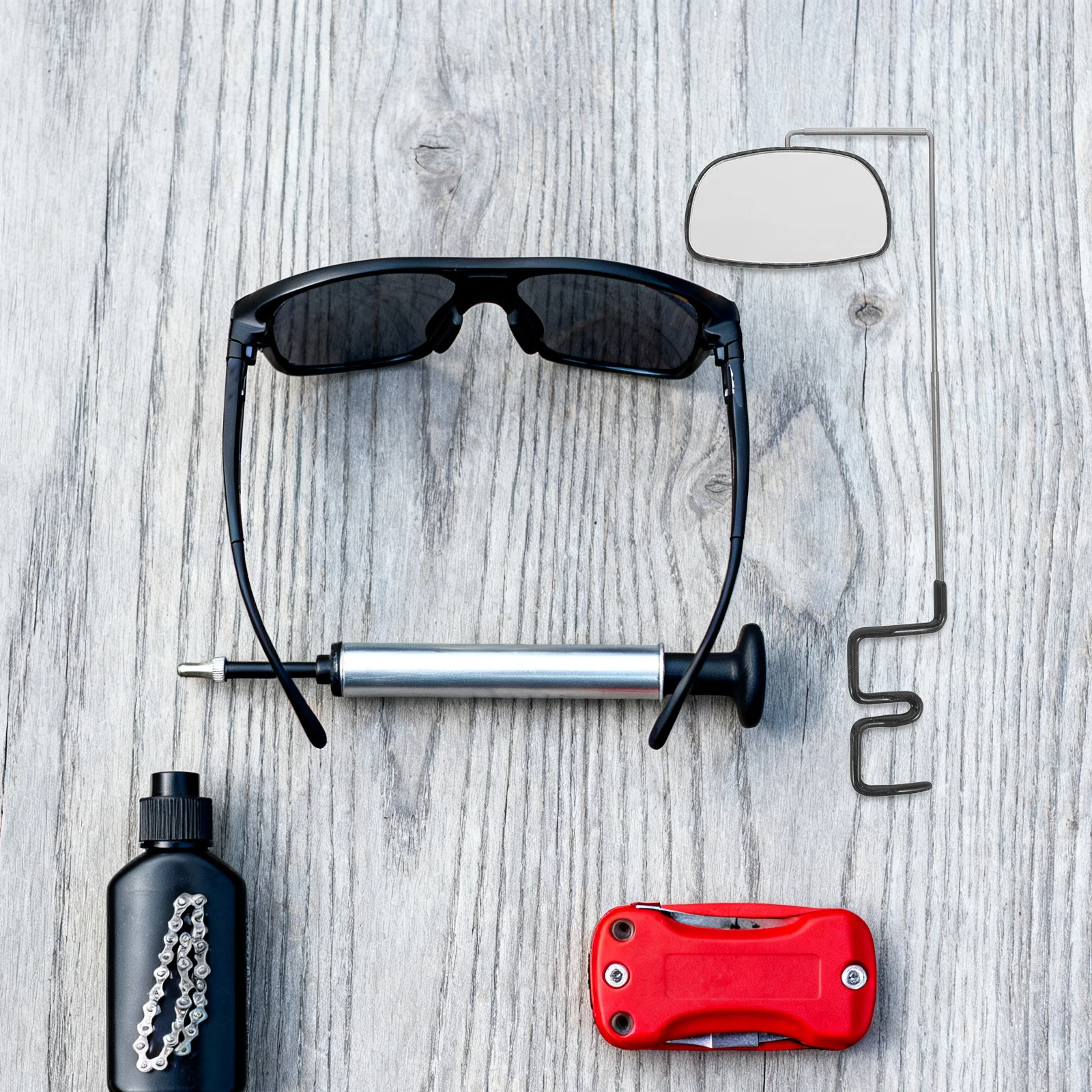 

Cycling Eyeglass Mirror Universal 360 Adjustable Super Resistant Wide Angle Rear View Visor Lightweight