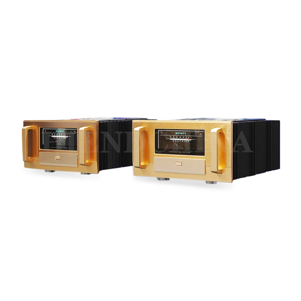 N-110 MUSMYS A-200 Mono Bock Class A Power Amplifier Study Accuphase Brand Technology 300W/CH 8-ohm HiFi Power AMP Pair