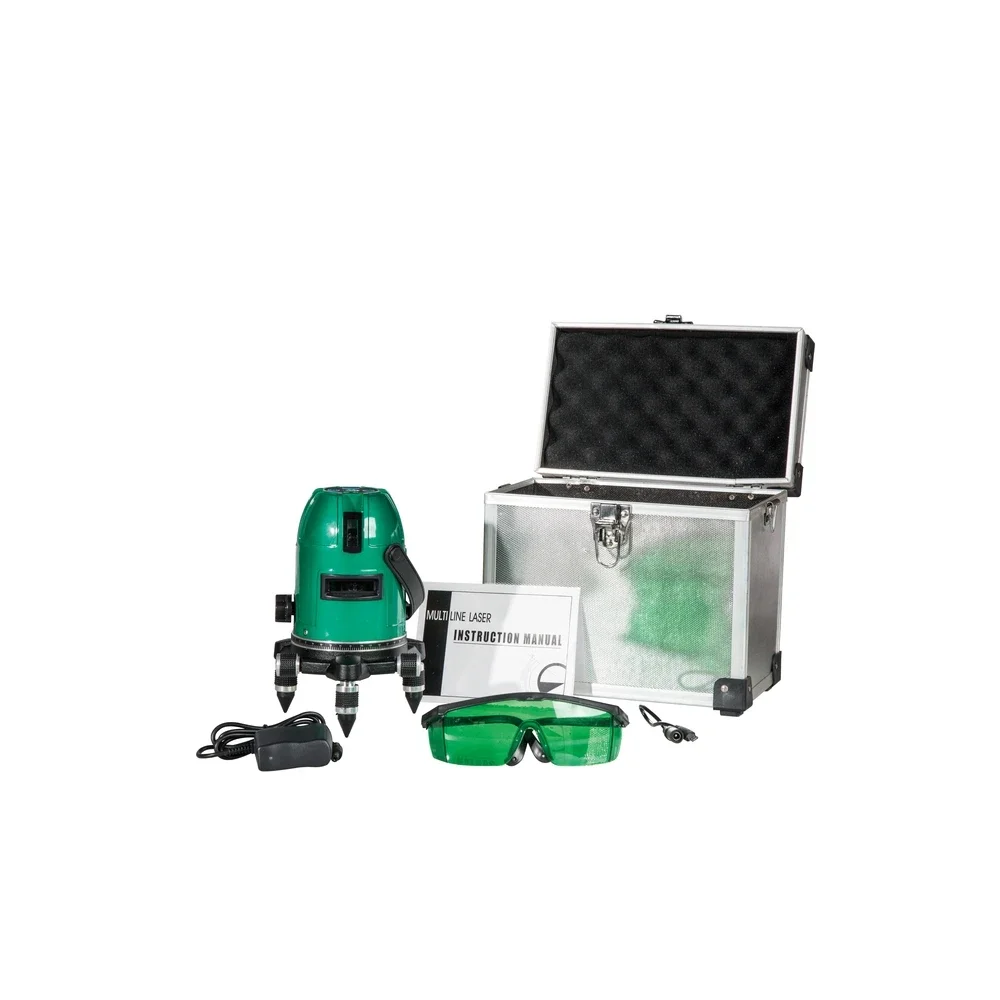 5 Lines 3D Horizontal Vertical 360 Self Leveling Laser Level