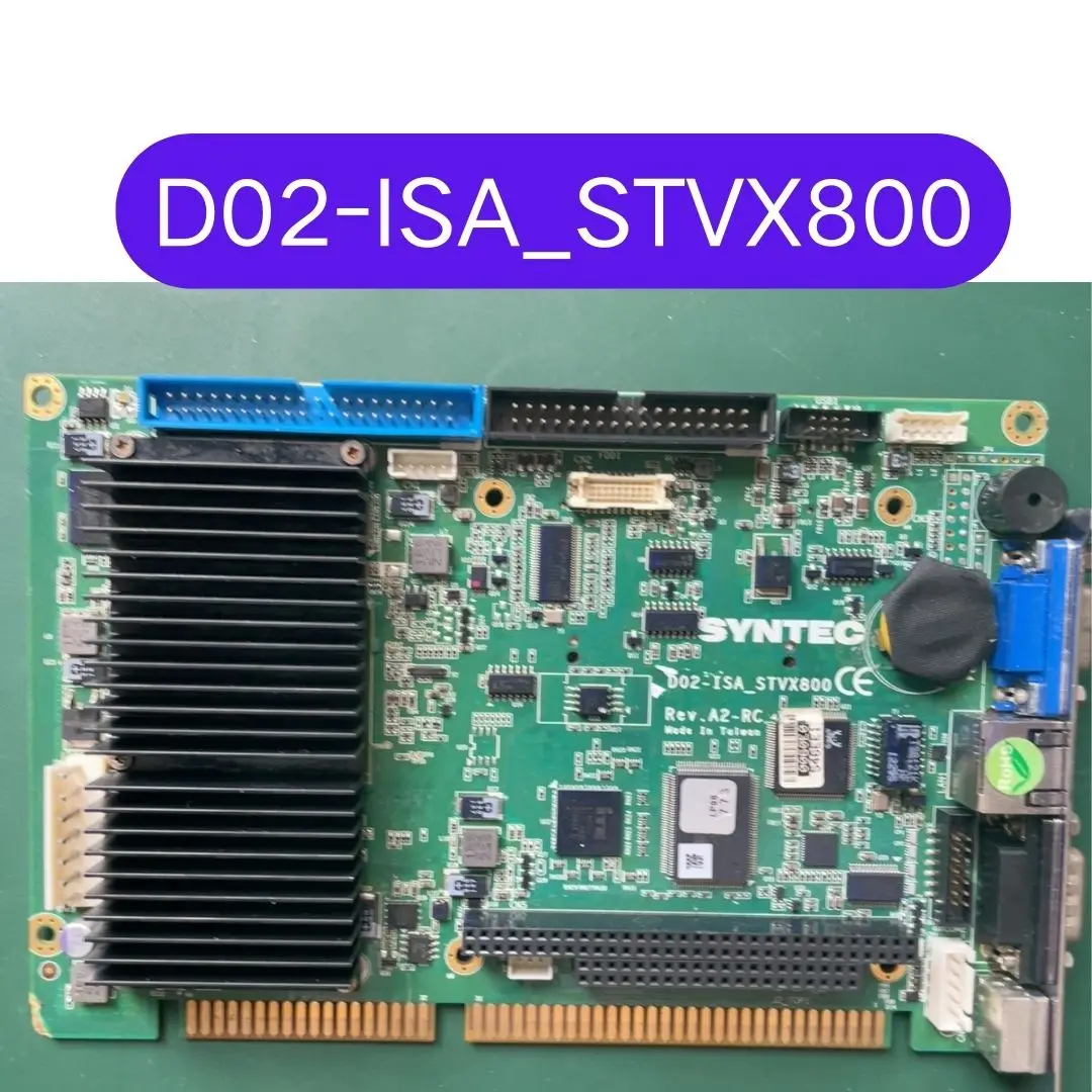 

Used D02-ISA-STVX800 system motherboard Test OK Fast Shipping