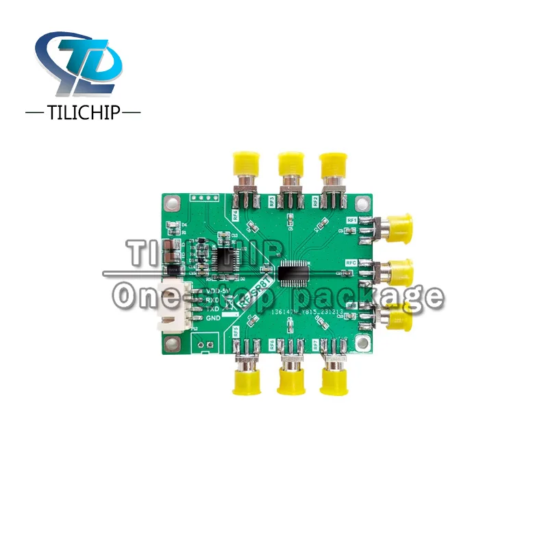 

HMC253QS24 Rf switch module 3GHz bandwidth signal switching SP8T low insertion loss serial port control