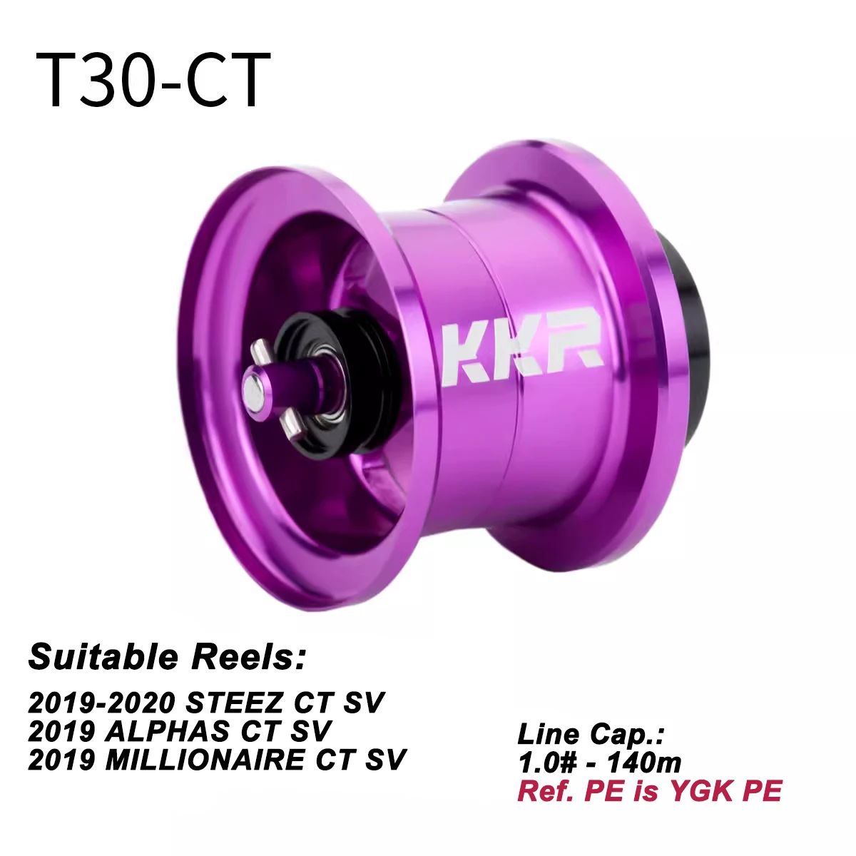 KKR T30-CT 精密超軽量 BFS スプール 2019-2020 Steez CT 2019