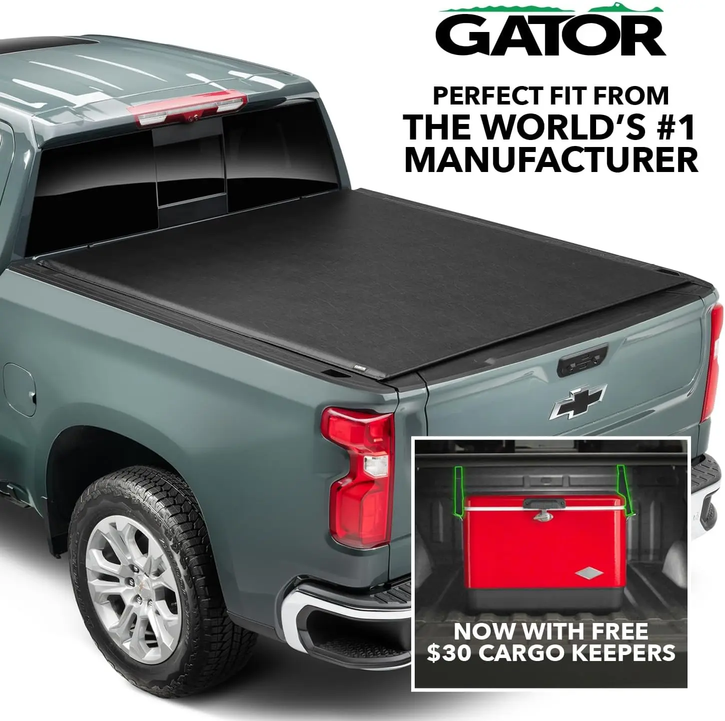Roll-Up Truck Bed Tonneau Cover Compatible with 2015-2020 F-150 Including Raptor, 5'7