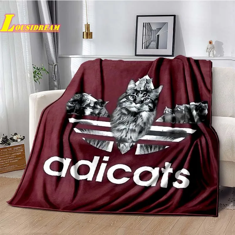 A-Adicats pattern blanket soft and beautiful home sofa bed sheet bed cover outdoor travel camping warm blanket birthday gift