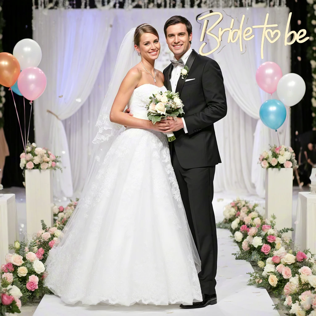 花嫁になるためのネオンサイン 壁飾り用、LEDネオンライト ウェディングサイン ブライダルシャワー 独身最後のパーティー 婚約パーティーの装飾用