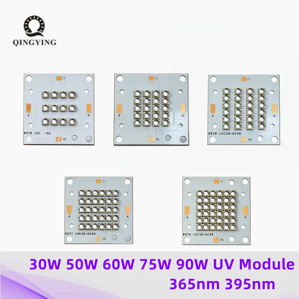 30W 50W 60W 75W 90W Uv Led Light UV Luminaire 365nm 395nm  For Various Printing Industries Ink Curing