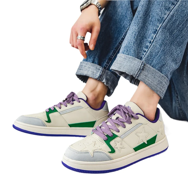 Melhor outono solas grossas com nicho sapatos de moda originais casual aumentar estilo hong kong sapatos de tabuleiro das mulheres dos homens tênis