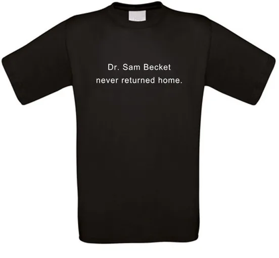 Dr Sam Becket Nunca Returned Home Quantum Leap Camiseta Todas las Tallas Nuevo