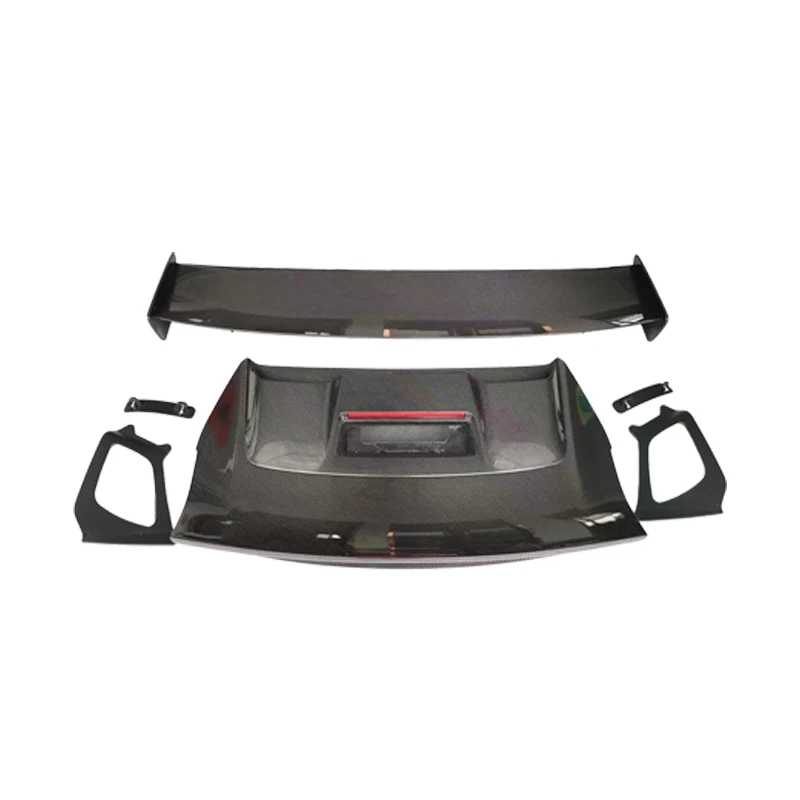 Auto Parts OEM Style Dry Carbon Rear Bumper Diffuser Spoiler Wing Front Lip Side Skirts Air Vent Bodykit for Porsche 991.2 GT2RS