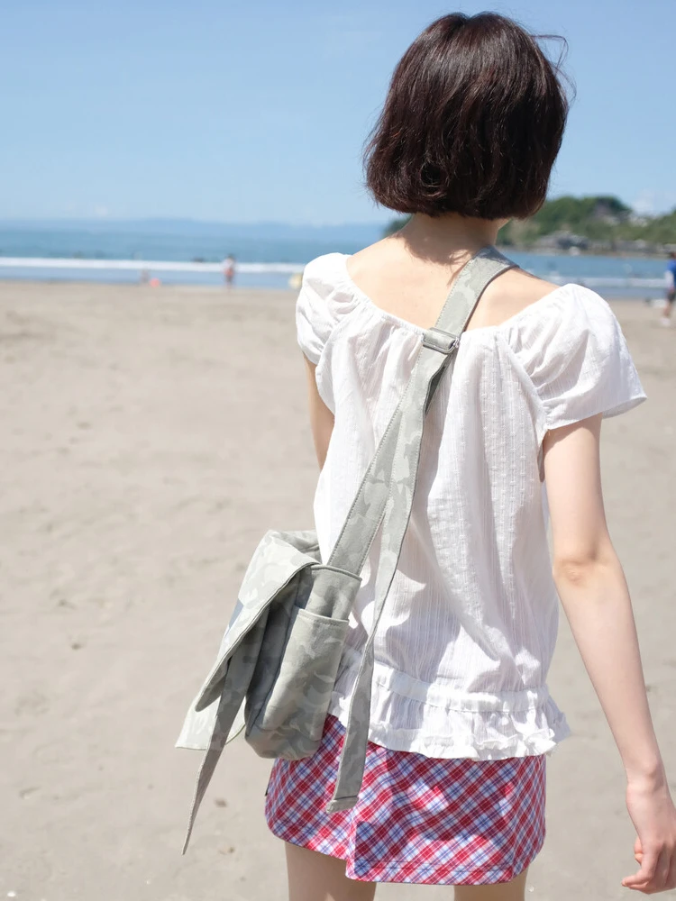 Summer ort Sve Lace Trim Belted Waist Slimming Design Women's irt Casual Commute Sle Loose Fit Regular Length Pure C...