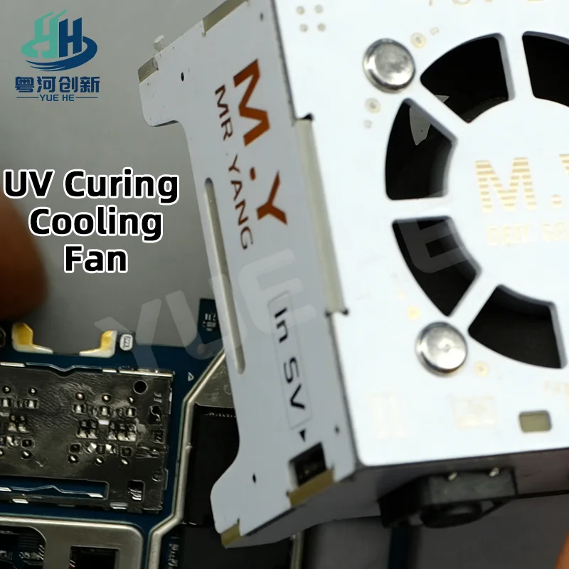 MY Mr.YANG FUV 101 UV Curing Cooling Fan 3W Power Ultra Fast Cooling One Key Operation for Phone Repair and Glue Curing