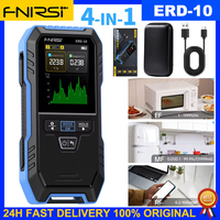 FNIRSI ERD-10 EMF Detector,4 in 1 EMF Radiation Meter with Curve Mode,EMF Reader Electromagnetic Field Radio Frequency Detector