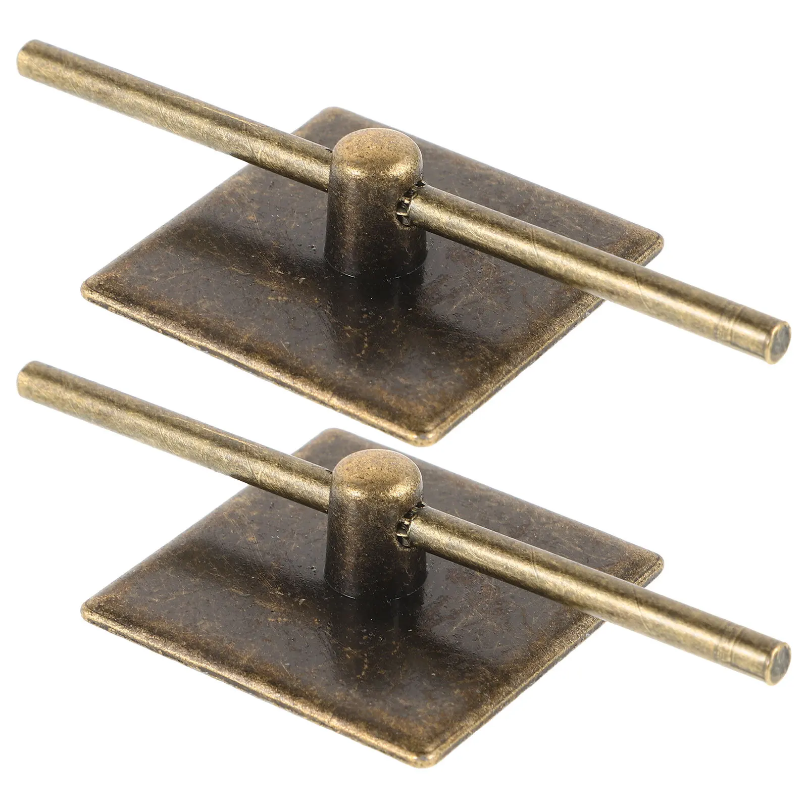 

2Pcs Rustic Cabinet Door Handles Barn Door Pulls Elegant European Style for Kitchen Drawer Cabinet Hardware Drawer Knobs
