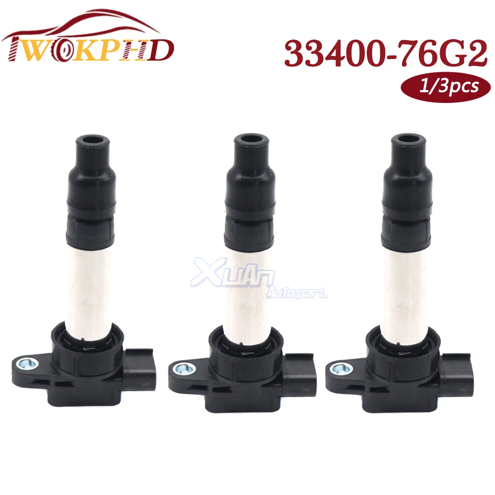 

33400-76G2 3340076G2 for Suzuki Carry Alto Wagon Car New Ignition Coil 099700-095