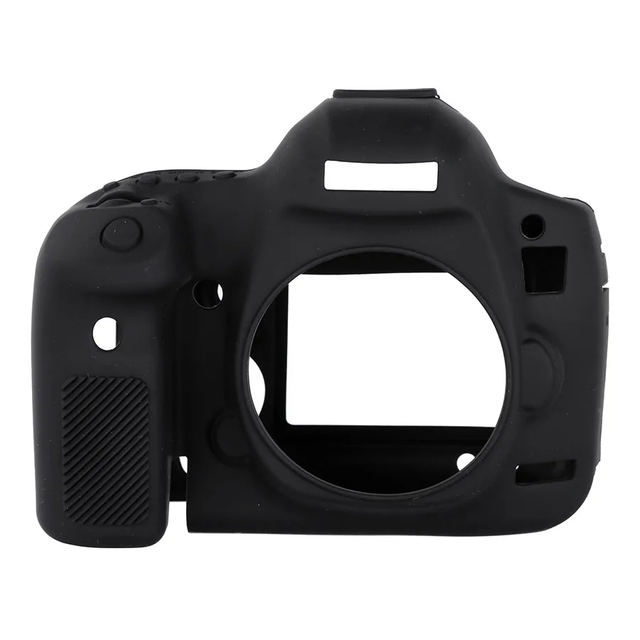 กระเป๋ากล้องป้องกันยางซิลิโคนสําหรับ Canon EOS 5D3 5DIII 5D Mark III 5DS 5DSr กล้อง DSLR @