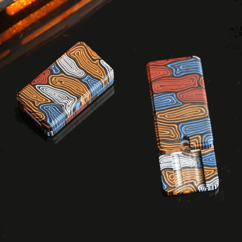 유리섬유 EDC 피젯 슬라이더 맞춤형 기계식 푸시 해프틱 슬라이더 스트레스 해소 장난감 성인 ADHD 피젯 토이