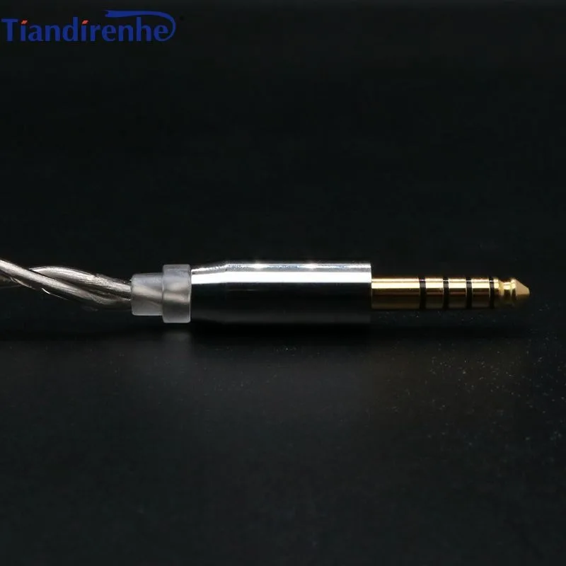 Tiandirenhe cabo de fone de ouvido personalizável mmcx 0.78 tfz qdc 2 pinos im a2dc ie80 ie900 cabo de atualização hifi