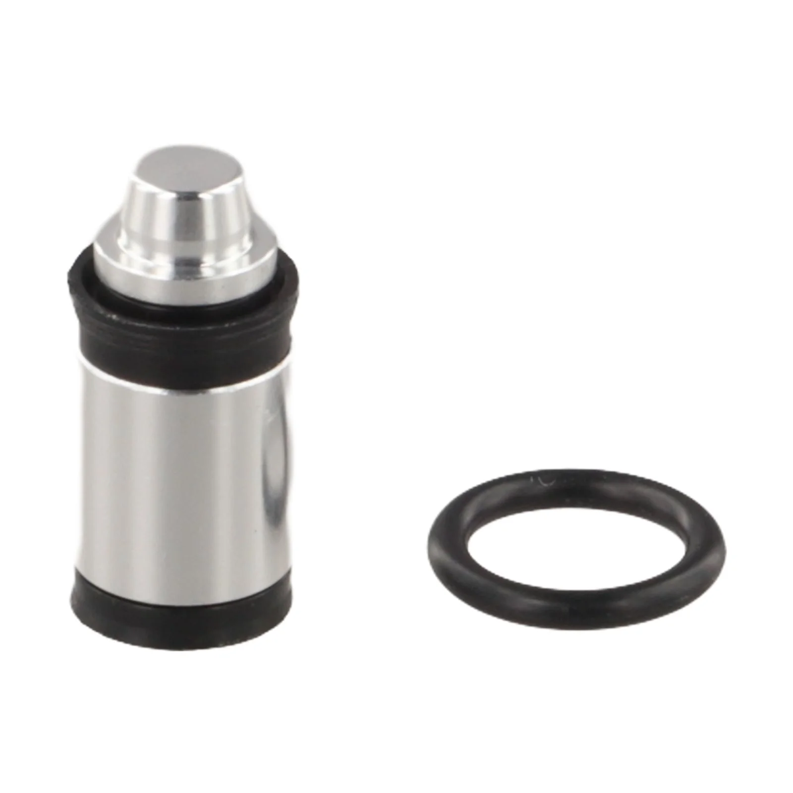 Silver Aluminum Alloy Brake Piston For MAGURA MT7 Oil Seal Replacement For Bike Hydraulic Brakes Quick Fix Lightweight Design