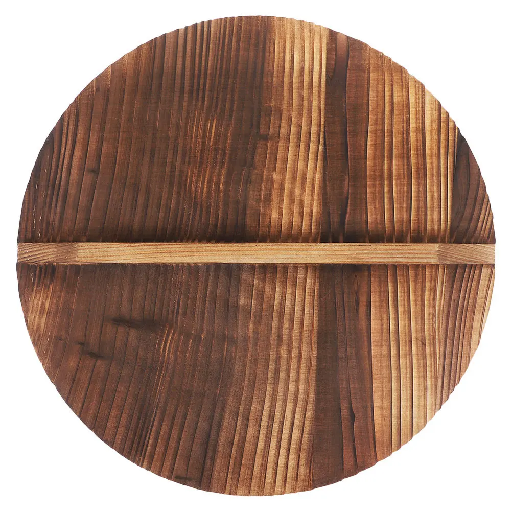 

24 см деревянная крышка вока, защита от ожогов, крышка кастрюли, защита от брызг масла, бытовая кухонная утварь, кухонный инструмент, крышка против перелива