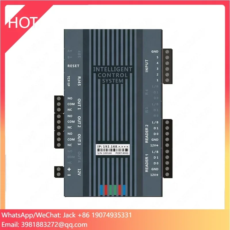 

RFID QR Code Smart Access Control Board For Turnstile Gate TCP IP Interface High Security Easy Installation