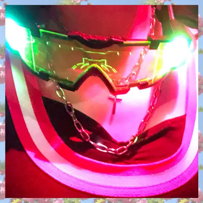 Night Vision Goggles Adjustable Kids LED Night Goggles For Racing Bicycling Hunting To Protect Eyes Children Gift