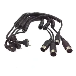STRONG 102L 105 Handle Power Cord Electric Nails Drill Accessory For STRONG 210 90 204 Nail Drill Motor Tools 6MM 9MM