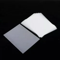 20Pcs Shrink Plastic Sheets Fun Thermal Heat Shrink Film Translucent Sheets Blank Shrink Art Film Paper For DIY 14.5x20cm