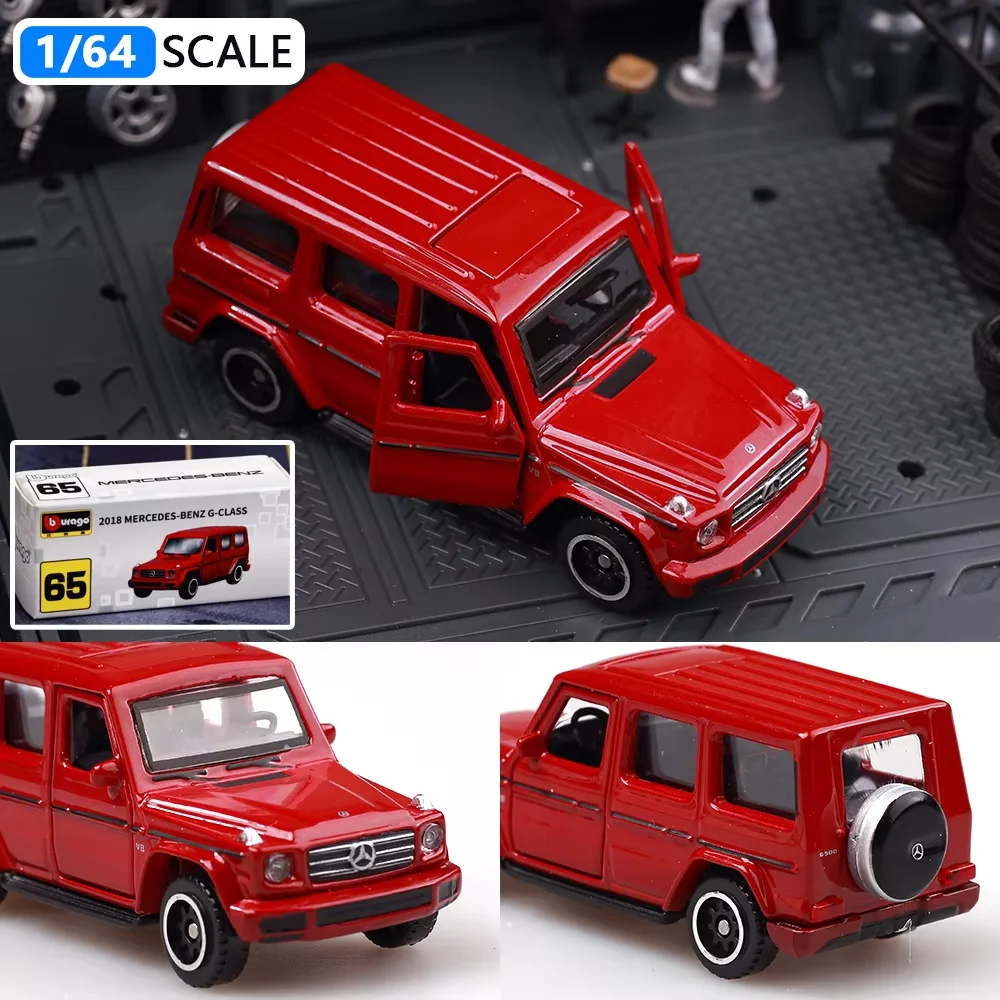 Bburago1:64 Ferrari Porsche 911 Serie Competition Modelo de aleación de coche pequeño